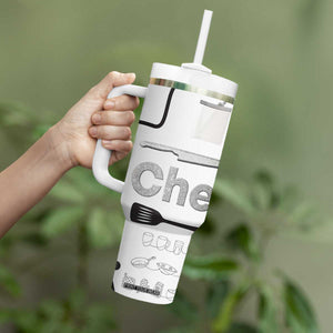 Chef Gifts Tumbler With Handle Gifts For Cooking Lovers Bakers Culinary Students TB10 Print Your Wear