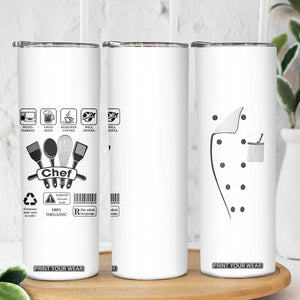 Chef Gifts Skinny Tumbler Gifts For Cooking Lovers Culinary Students TB10 Print Your Wear