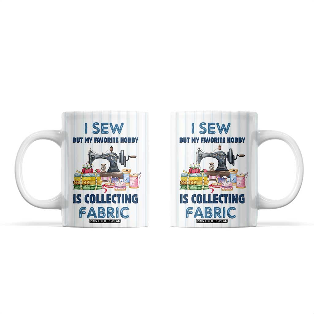 Sewing Gifts For Women Coffee Mug Sewists Sewers Inspiration Gift TB10 White Print Your Wear