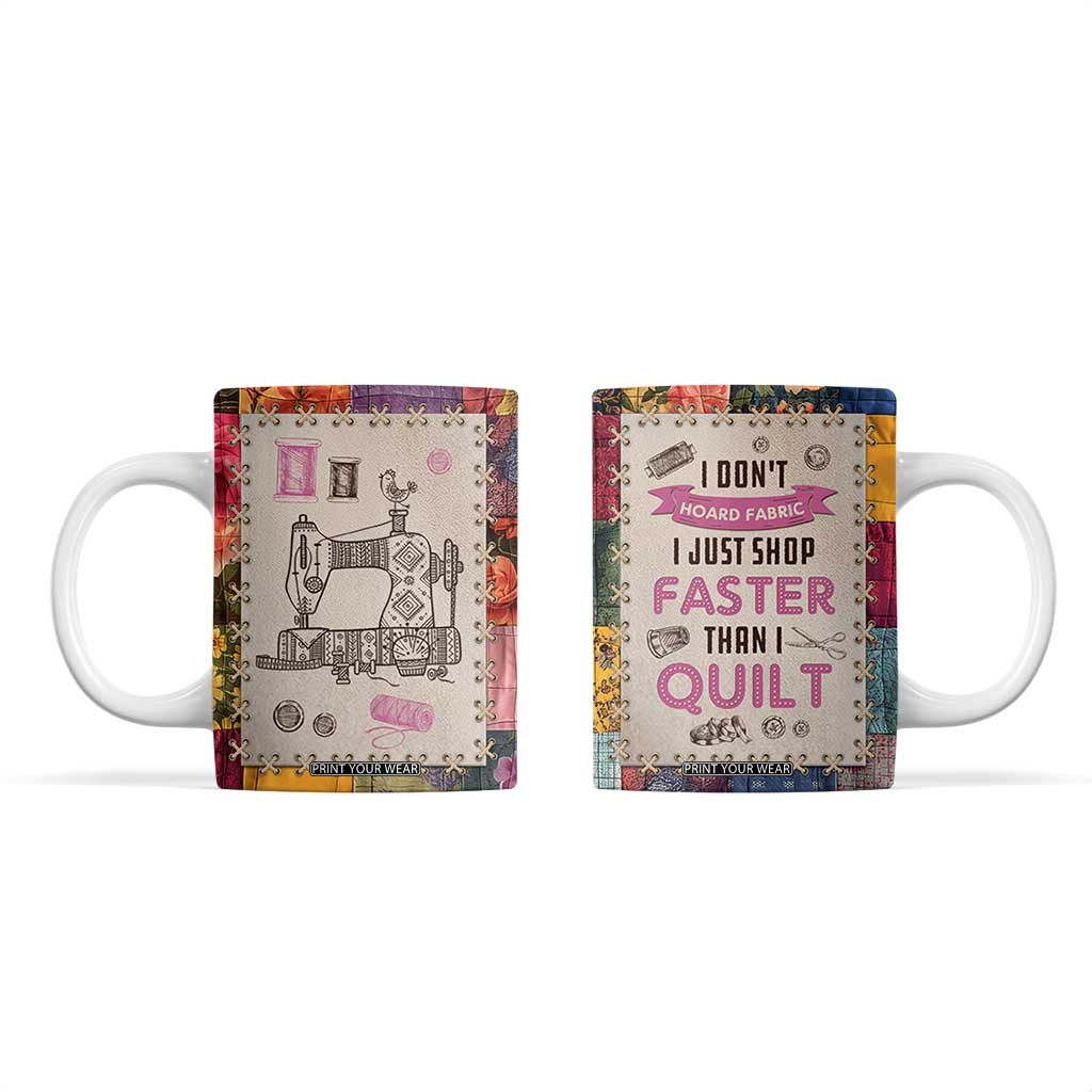Sewing Gifts For Women Coffee Mug Quilt Quilting Lovers Tailors Crafters Inspiration Gift TB10 Multicolor Print Your Wear