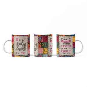 Sewing Gifts For Women Coffee Mug Quilt Quilting Lovers Tailors Crafters Inspiration Gift TB10 Print Your Wear