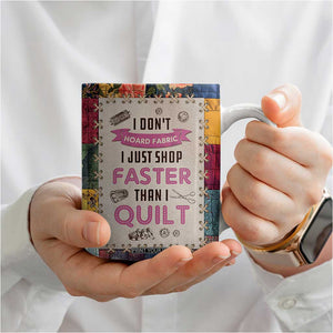 Sewing Gifts For Women Coffee Mug Quilt Quilting Lovers Tailors Crafters Inspiration Gift TB10 Print Your Wear