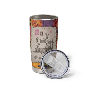 Sewing Gifts For Women Tumbler Cup Quilt Quilting Lovers Tailors Crafters Inspiration Gift TB10 Print Your Wear