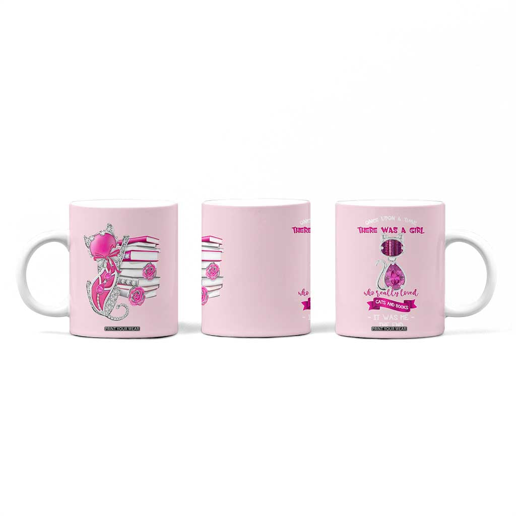 Cat Book Lovers Gifts Coffee Mug Cute Bookish Present Book Club Gifts TB10 Print Your Wear
