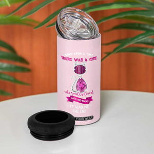 Cat Book Lovers Gifts 4 in 1 Can Cooler Tumbler Cute Bookish Present Book Club Gifts TB10 Print Your Wear