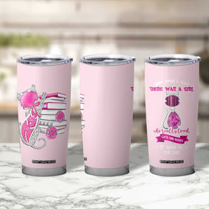 Cat Book Lovers Gifts Tumbler Cup Cute Bookish Present Book Club Gifts TB10 Print Your Wear