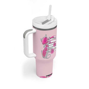 Cat Book Lovers Gifts Tumbler With Handle Cute Bookish Present Book Club Gifts TB10 Print Your Wear