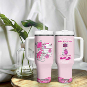 Cat Book Lovers Gifts Tumbler With Handle Cute Bookish Present Book Club Gifts TB10 Print Your Wear