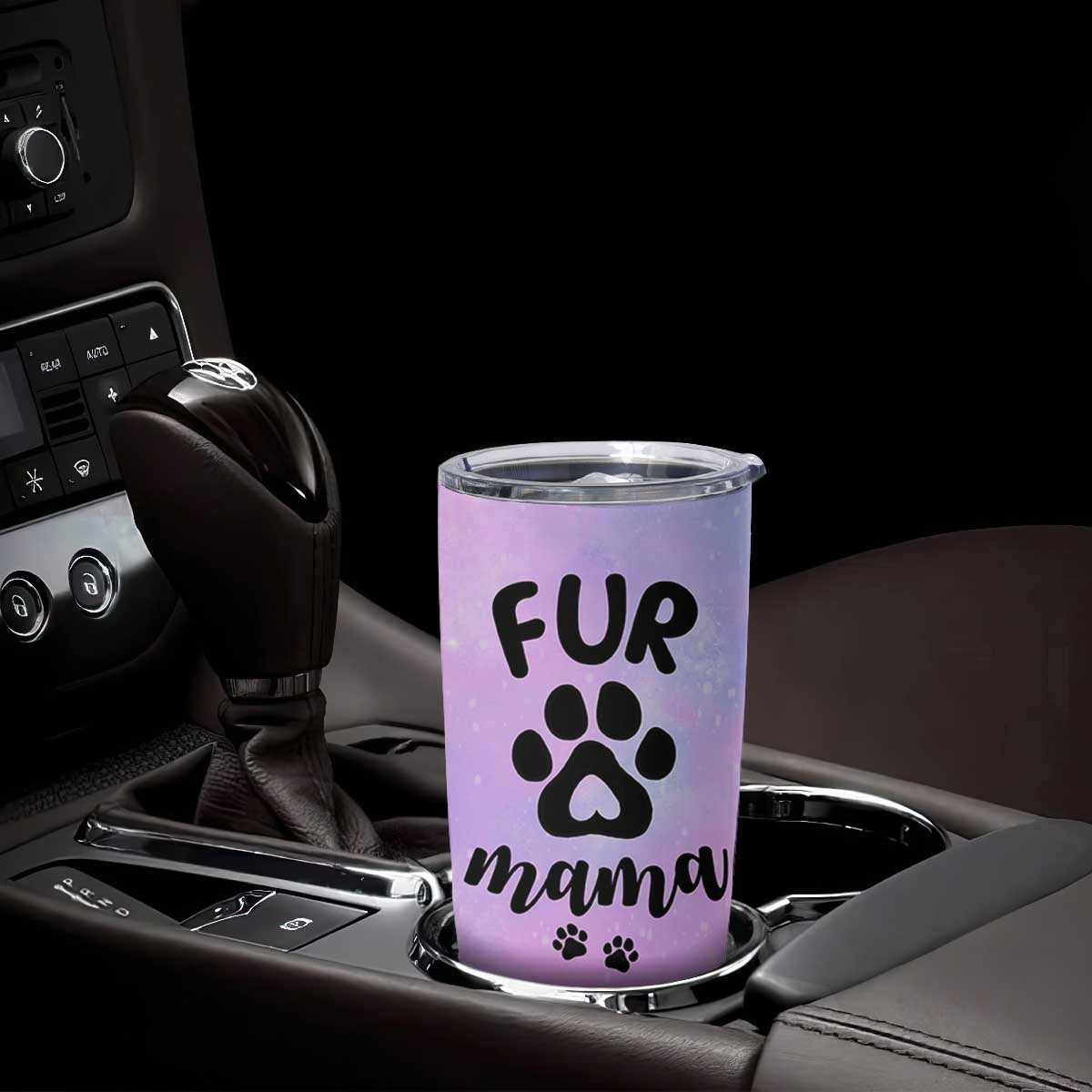 Fur Mama Tumbler Cup Cat Dog Mom Gifts For New Puppy Fur Baby Owners TB10 Print Your Wear