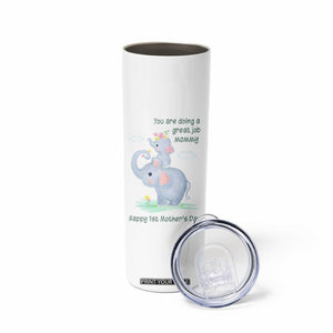 New Mom Skinny Tumbler Happy 1st Mother's Day Gifts for First Time Mothers TB10 Print Your Wear