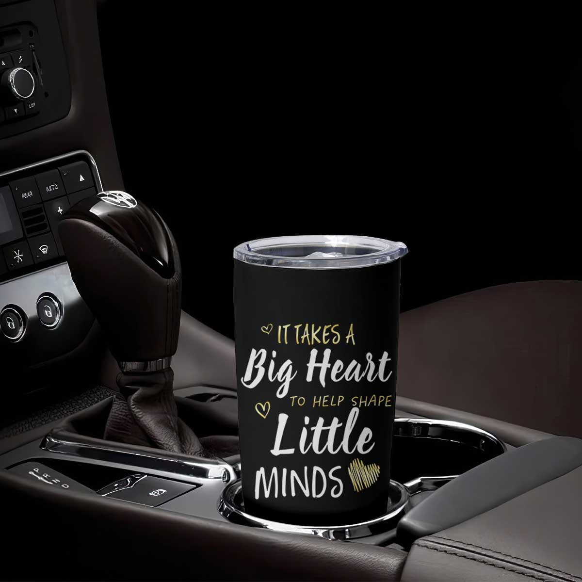 Teacher Tumbler Cup It Takes a Big Heart Teachers Day Graduation Gifts TB10 Print Your Wear