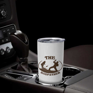 The Rod Father Tumbler Cup Rodfather Funny Dad Fishing Gifts Fathers Day TB10 Print Your Wear