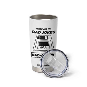 Funny Dad Joke Tumbler Cup Dad-a-Base Father's Day Gift For Dad TB10 Print Your Wear