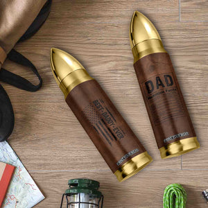 Funny Father's Day Gift For Daddy Bullet Tumbler Christmas Birthday Gifts For Dad From Daughter Son TB10 Print Your Wear