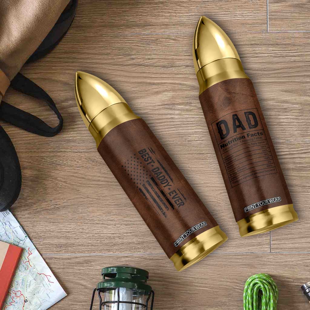 Funny Father's Day Gift For Daddy Bullet Tumbler Christmas Birthday Gifts For Dad From Daughter Son TB10 Print Your Wear