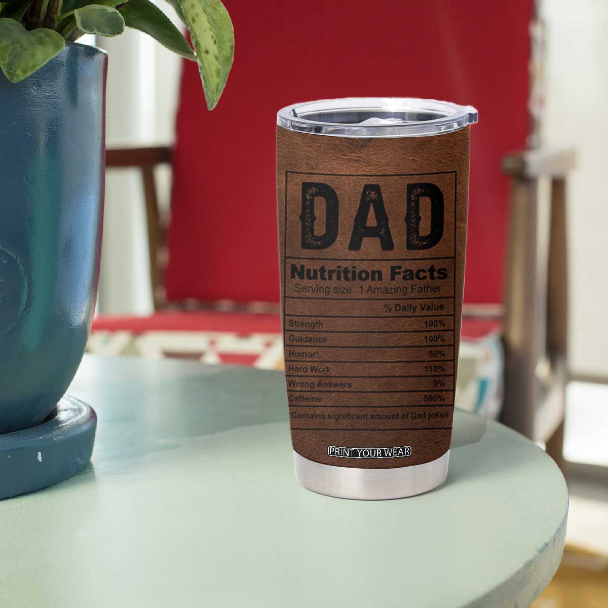 Funny Father's Day Gift For Daddy Tumbler Cup Christmas Birthday Gifts For Dad From Daughter Son TB10 Print Your Wear