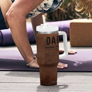 Funny Father's Day Gift For Daddy Tumbler With Handle Christmas Birthday Gifts For Dad From Daughter Son TB10 Print Your Wear