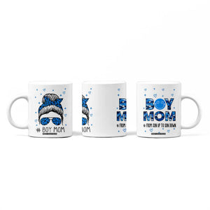 Boy Mom Coffee Mug First Mothers Day Gifts for New Moms Boy Mama TB10 Print Your Wear