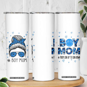 Boy Mom Skinny Tumbler First Mothers Day Gifts for New Moms Boy Mama TB10 Print Your Wear