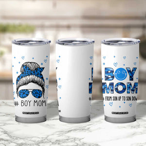 Boy Mom Tumbler Cup First Mothers Day Gifts for New Moms Boy Mama TB10 Print Your Wear