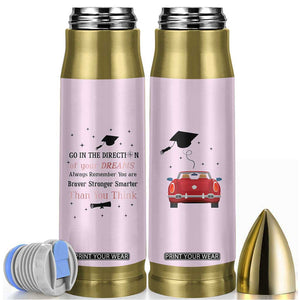 Graduation Gifts For Her Bullet Tumbler Masters Degree College High School PhD Grad Gift TB10 Pink Print Your Wear