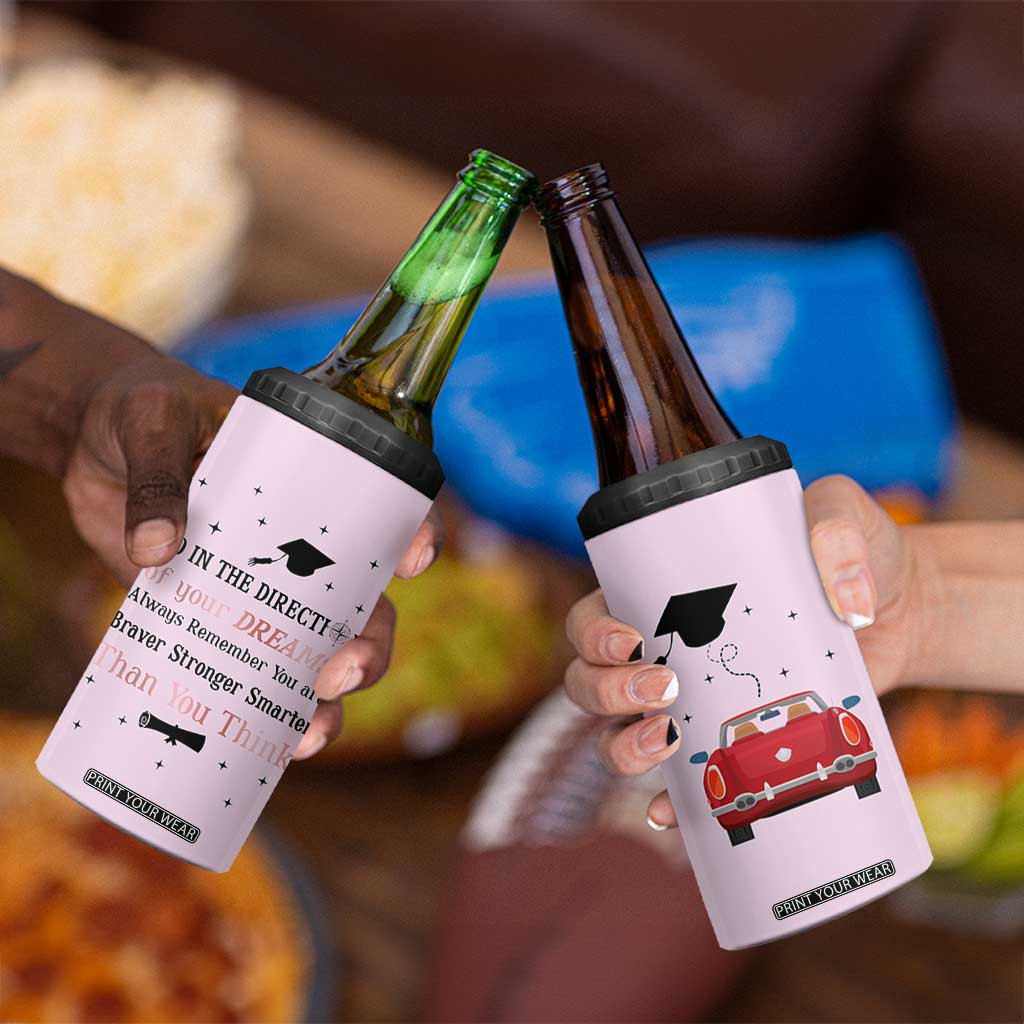 Graduation Gifts For Her 4 in 1 Can Cooler Tumbler Masters Degree College High School PhD Grad Gift TB10 Print Your Wear