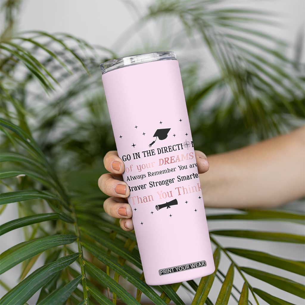 Graduation Gifts For Her Skinny Tumbler Masters Degree College High School PhD Grad Gift TB10 Print Your Wear