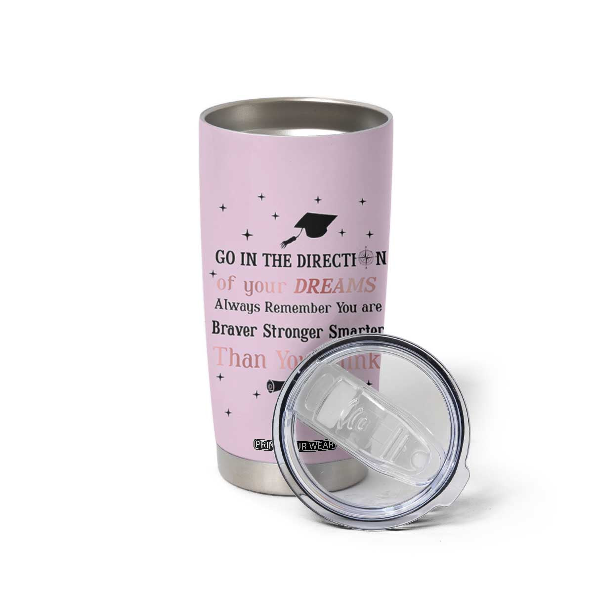 Graduation Gifts For Her Tumbler Cup Masters Degree College High School PhD Grad Gift TB10 Print Your Wear