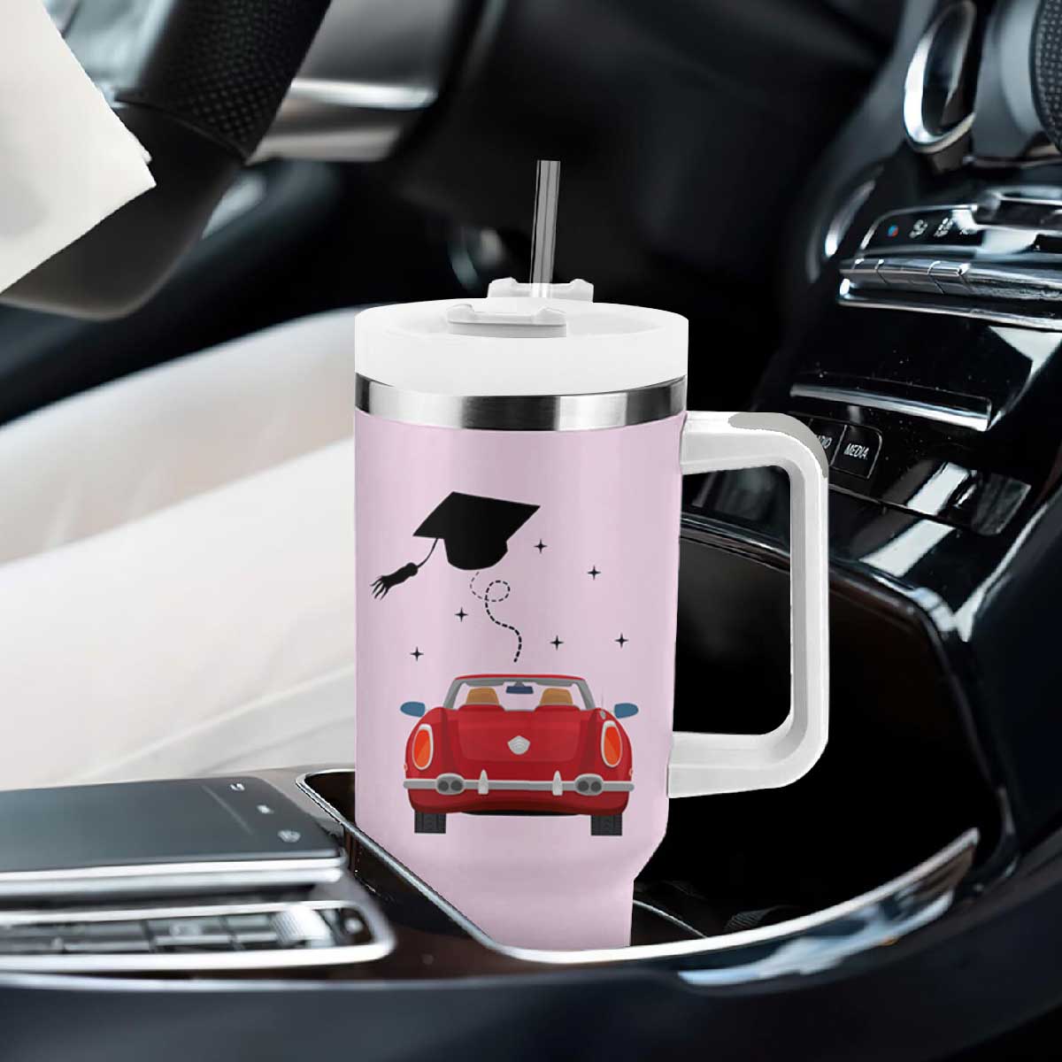 Graduation Gifts For Her Tumbler With Handle Masters Degree College High School PhD Grad Gift TB10 Print Your Wear