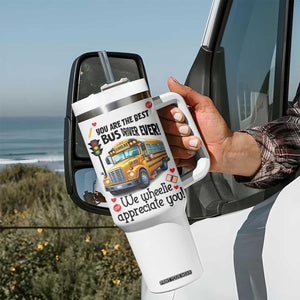 Bus Driver Gifts Tumbler With Handle School Bus Driver Christmas Appreciation Retired Drivers Gift TB10 Print Your Wear