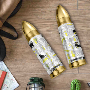 Book Lovers Gifts Bullet Tumbler Library Cat Bookish Gifts For Readers Librarian TB10 Print Your Wear