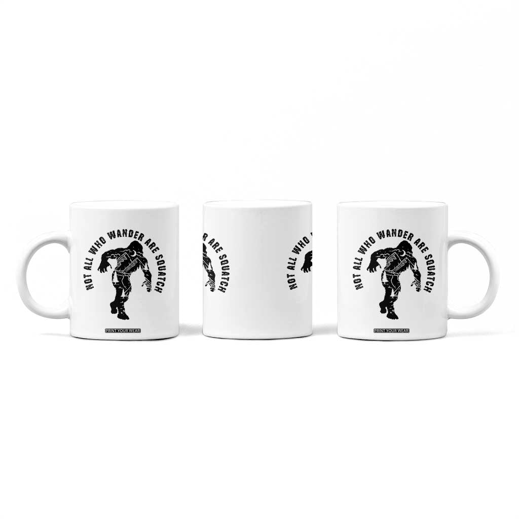 Bigfoot Coffee Mug Sasquatch Outdoor Camping Mountain Nature Hiking Camp Lover Gift TB10 Print Your Wear
