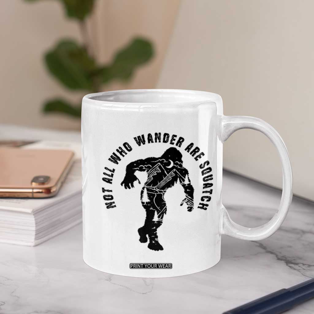 Bigfoot Coffee Mug Sasquatch Outdoor Camping Mountain Nature Hiking Camp Lover Gift TB10 Print Your Wear