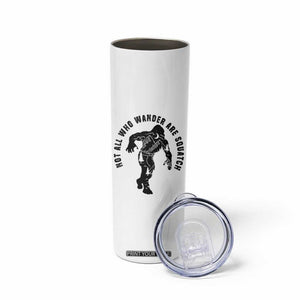 Bigfoot Skinny Tumbler Sasquatch Outdoor Camping Mountain Nature Hiking Camp Lover Gift TB10 Print Your Wear