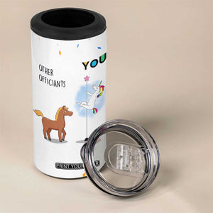 Officiant Gift 4 in 1 Can Cooler Tumbler Funny Thank You Presents For Engagement Wedding Day TB10 Print Your Wear