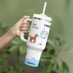 Officiant Gift Tumbler With Handle Funny Thank You Presents For Engagement Wedding Day TB10 Print Your Wear