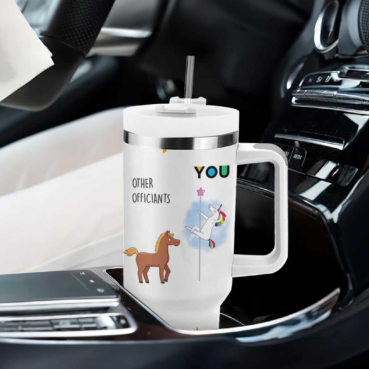 Officiant Gift Tumbler With Handle Funny Thank You Presents For Engagement Wedding Day TB10 Print Your Wear