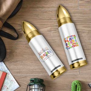 Teacher Life Bullet Tumbler Thank You For Helping Me Grow Best Teacher Appreciation Gifts TB10 Print Your Wear