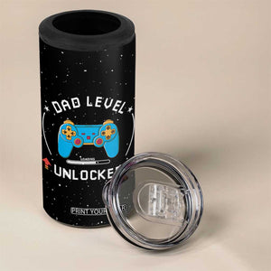 New Dad 4 in 1 Can Cooler Tumbler First Time Father's Day Expecting Dad Present TB10 Print Your Wear