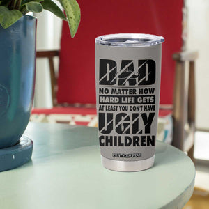 Funny Father's Day Gift For Dad Tumbler Cup Papa Bear World's Best Farter I Mean Father TB10 Print Your Wear