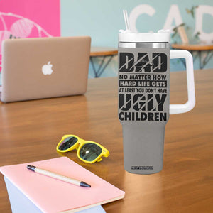 Funny Father's Day Gift For Dad Tumbler With Handle Papa Bear World's Best Farter I Mean Father TB10 Print Your Wear