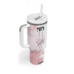 Mom Gifts Tumbler With Handle Mama Holding Hands Mothers Day Gift TB10 Print Your Wear