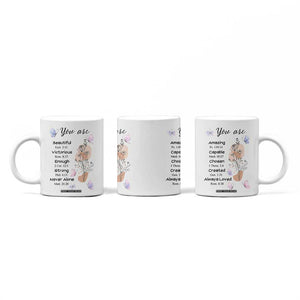 Christian Gifts for Women Faith Coffee Mug Mothers Day Bible Encouragement Inspirational Gift TB10 Print Your Wear