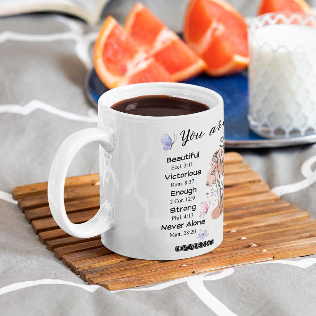 Christian Gifts for Women Faith Coffee Mug Mothers Day Bible Encouragement Inspirational Gift TB10 Print Your Wear