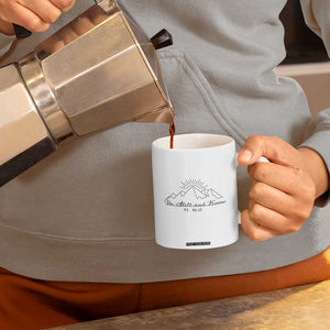 Subtle Christian Coffee Mug Be Still & Know Psalm Minimal Religious Faith Inspirational Gifts TB10 Print Your Wear