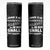 Christian Gifts for Men Skinny Tumbler Inspirational Bible Verse John 3:16 TB10 Black Print Your Wear