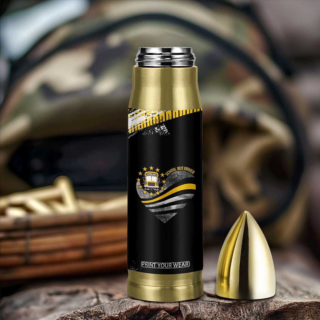School Bus Driver Gifts Bullet Tumbler Bus Driver Christmas Appreciation Gift TB10 Print Your Wear