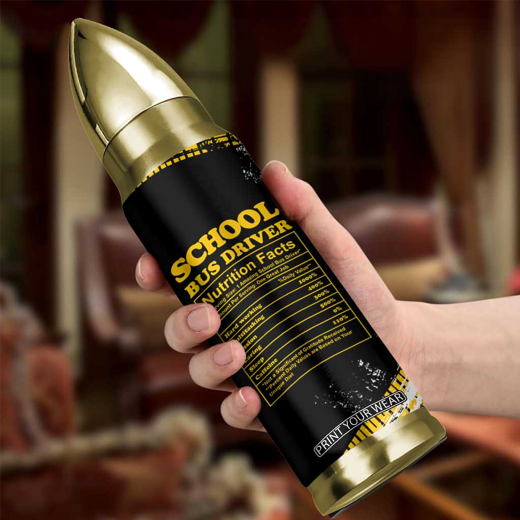 School Bus Driver Gifts Bullet Tumbler Bus Driver Christmas Appreciation Gift TB10 Print Your Wear