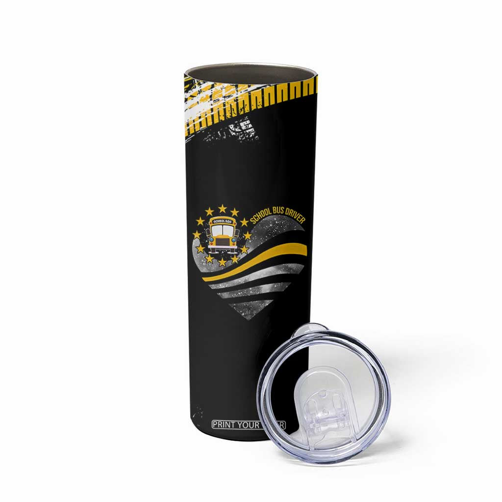 School Bus Driver Gifts Skinny Tumbler Bus Driver Christmas Appreciation Gift TB10 Print Your Wear