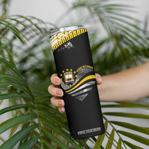 School Bus Driver Gifts Skinny Tumbler Bus Driver Christmas Appreciation Gift TB10 Print Your Wear